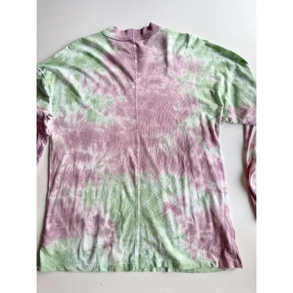 WE THE FREE People Be Free Lavender Tie Dye Cotton Long Sleeve T-Shirt, Size S - Picture 11 of 15